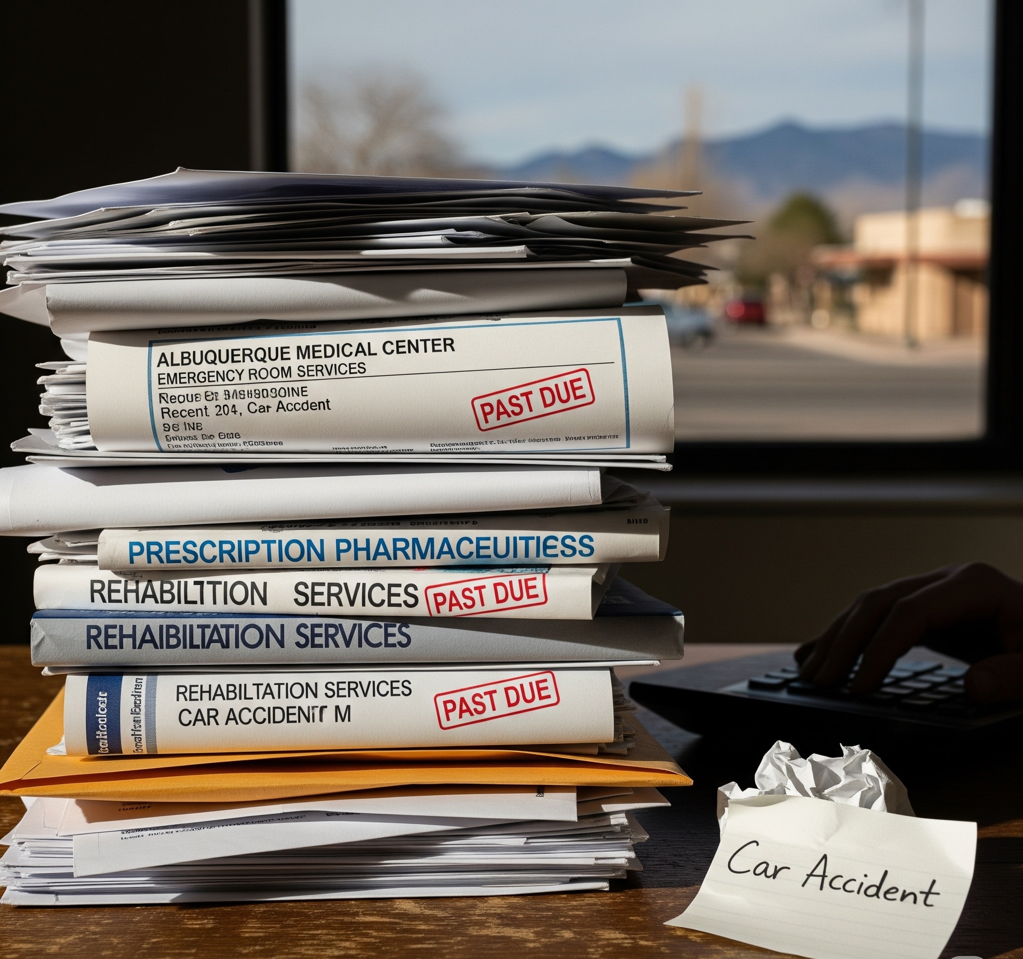 Who Pays My Medical Bills After a Car Accident in Albuquerque Amador Law Firm